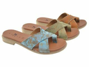 PACLAIRE KAKI 22 - 12P 36/41 MULE KAKI CUIR - ASIE